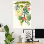 Poster Tropiques souples (Bureau à domicile)