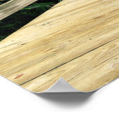 Poster Tropische kever Pier Palm Trees (Hoek)