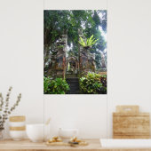 POSTER - Tropische tuin Bali (Keuken)