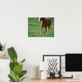 Poster Trot étendu (Bureau à domicile)