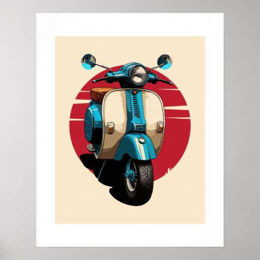 Poster Trottinette (Devant)