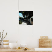 Poster Trottoir ombragé (Cuisine)
