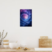 Poster Trou bleu-violet (Cuisine)