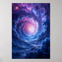 Trou bleu-violet