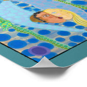 Poster Trou dans la couverture de l'examen en tête volume (Coin)