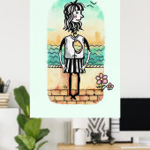 Poster Trou dans mon coeur (Bureau à domicile)