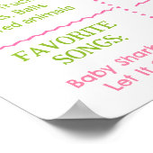 Poster Trou de golf en un anniversaire Jalon panneau (Coin)