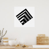 Poster Trou d'illusion optique (Cuisine)