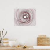 Poster Trou en forme de coeur (Cuisine)