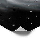 Poster Trou noir. Abîme de l'univers. (Coin)