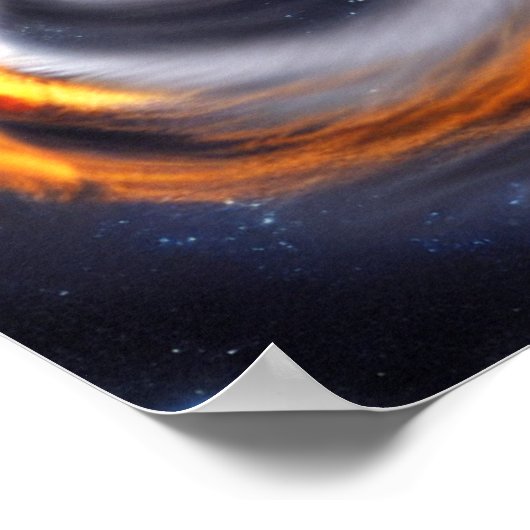 Poster Trou noir dans l'espace (Coin)