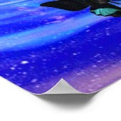 Poster Trou noir et papillons (Coin)