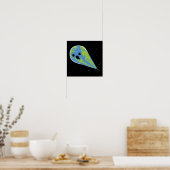 Poster Trou Terre/Noir (Cuisine)