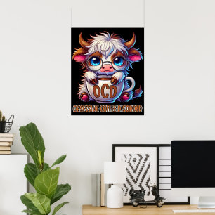 Poster Trouble de dépendance au café