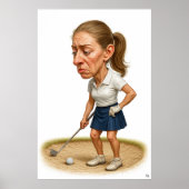 Poster Trouble de soute - Golf Art Print (Devant)
