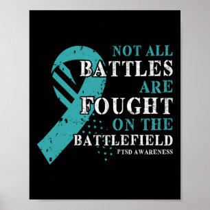 Poster Trouble de stress post-traumatique Sensibilisation