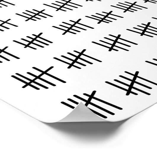 Poster Trouble Obsessionnel Compulsif Tally (Coin)