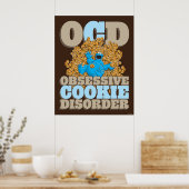 Poster Trouble obsessionnel des cookies (Cuisine)