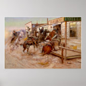 Poster Trouble Sur L'Affiche De L'Hôtel (Devant)