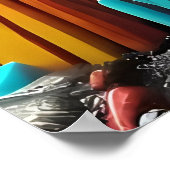 Poster Troublemaker à trois points de vue - Ken Gage Art (Coin)