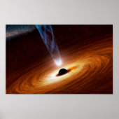 Poster Trous noirs - Monstres dans l'espace (Devant)