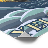 Poster Trout Fishing Cross-Section 5 (Coin)