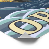 Poster Trout Fishing Cross-Section - Molalla River, (Coin)