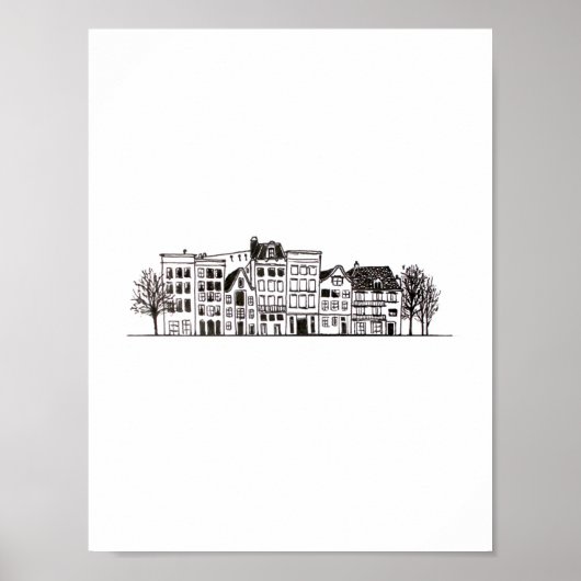 Poster Trouvé : Maison dans la ville (Devant)