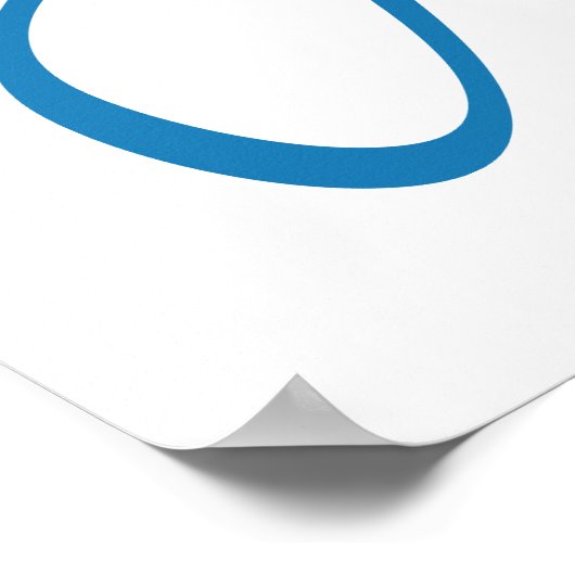 Poster Trouvez la joie dans le mot d'art Journey (Coin)