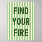 Poster Trouvez votre feu (Devant)