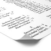 Poster Trouvez votre siège (Coin)