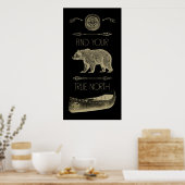 Poster Trouvez votre véritable canoë-kayak Nord Flèches F (Cuisine)