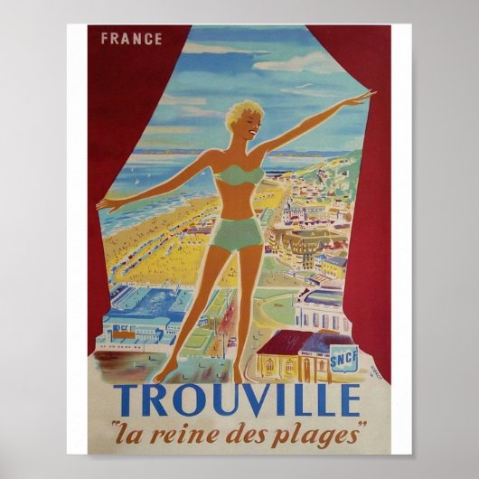 POSTER TROUVILLE (Devant)