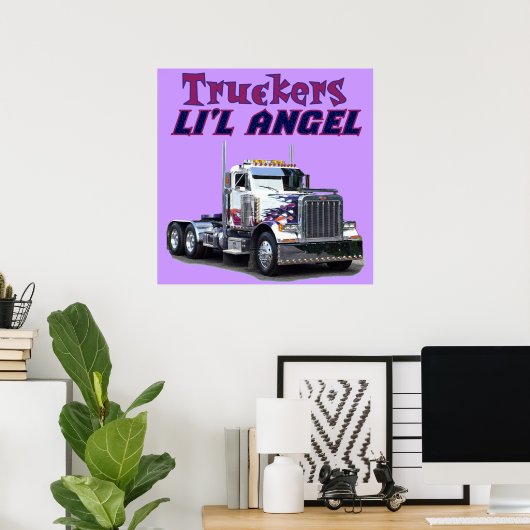Poster Truckers L'il Angel (Bureau à domicile)
