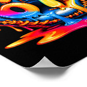 Poster Trucs de baseball Six Seven 67 Glace Crème Goutte (Coin)