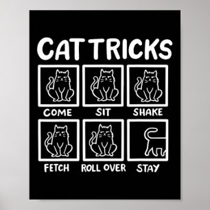 Poster Trucs De Chat Drôle Cadeaux Amoureux de les chats