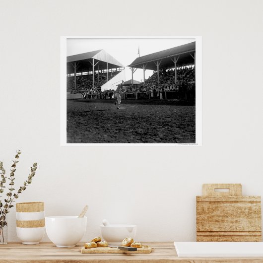 Poster Trucs de course à un rodéo (Cuisine)