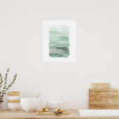 Poster Trucs de pinceau vert (Cuisine)
