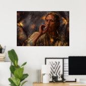 Poster True Detective Rust Cohle 2014 (Bureau à domicile)