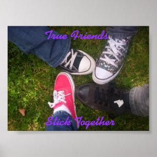 Poster True Friends (police violette)