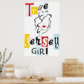 Poster True Jersey Girl (Cuisine)