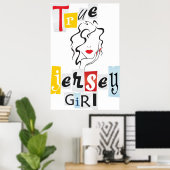 Poster True Jersey Girl (Bureau à domicile)