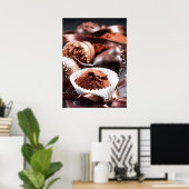 Poster Truffes au chocolat (Bureau à domicile)