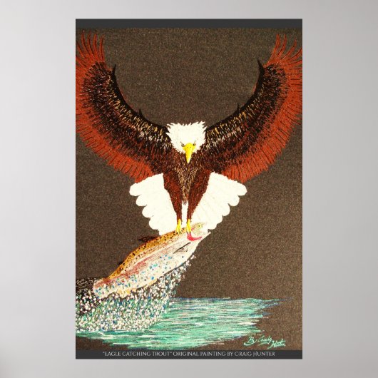 Poster Truite d'Egale (Devant)