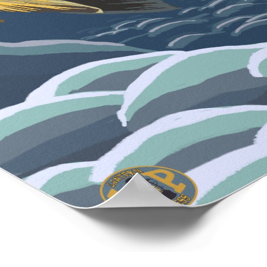 Poster Truite fardée PêcheUtah (Coin)