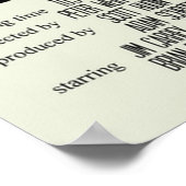 Poster Truman Show Alternative Art Movie Large 4 (Coin)