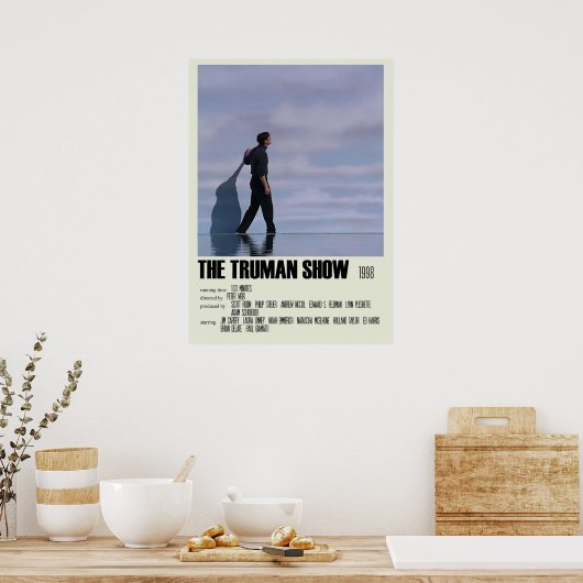 Poster Truman Show Alternative Art Movie Large 4 (Cuisine)