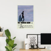 Poster Truman Show Alternative Art Movie Large 4 (Bureau à domicile)