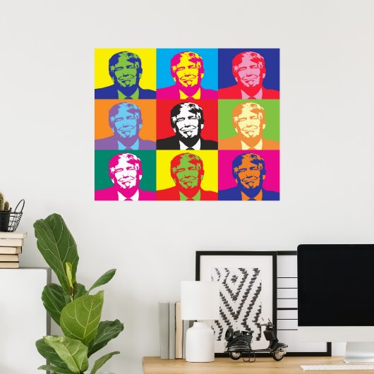 Poster Trump (Bureau à domicile)