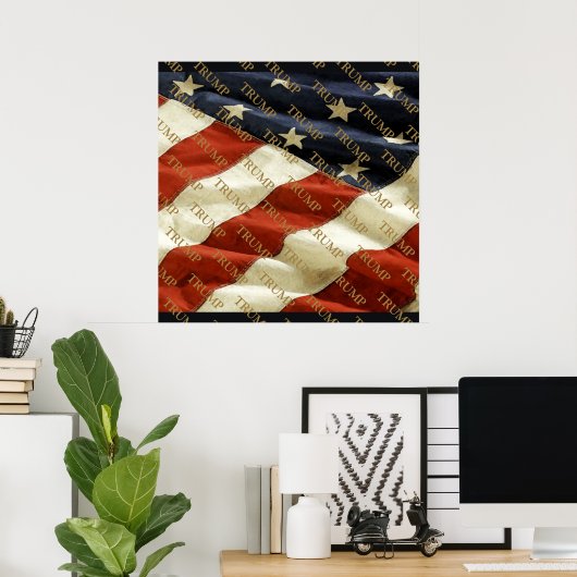 POSTER TRUMP (Bureau à domicile)